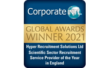 Scientific Sector Recruitment Provider of the Year 2021