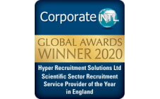 Scientific Sector Recruitment Provider of the Year 2020