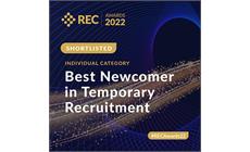 Temporary Recruitment Newcomer of the Year